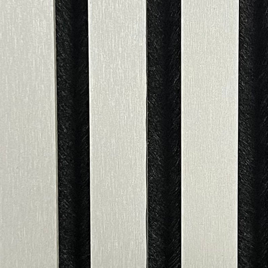 Acoustic Slatted Wall Panels Pack Of x4 240cm x 60cm - Range of Colours
