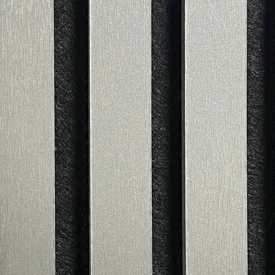 Acoustic Slatted Wall Panels Pack Of x4 240cm x 60cm - Range of Colours