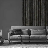 Black Gold Marble Acoustic Slatted Wall Panels Pack Of x4 240 x 60cm