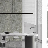 Pack Of x4 Dark Grey Marble PVC Waterproof Wall Panels 240x60cm