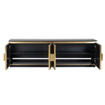 Richmond Ironville Golden 4 Door TV Unit - Belmont Interiors.