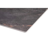 Regent 160cm Grey Ceramic Marble Dining Table