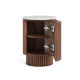 Jasmine Side Table With Door