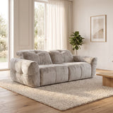 Faringdon Beige 2 Seater Electric Recliner Sofa