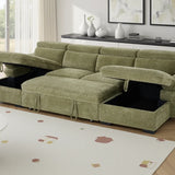 Hudson Luxury U Shape Corner Sofabed