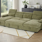 Hudson Luxury U Shape Corner Sofabed