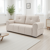 San Marino Sofa Beige 2 Seater