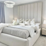 The Melodia Luxury Panel Velvet Bed