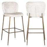 Richmond Interiors Darby Cream Fusion Counter Stool