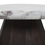 Richmond Interiors Oberoy Blush Beige Round Coffee Table
