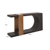 Console Alexander Jones black/gold (Bazel)