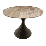 Richmond Interiors Russo Brown Oval 235cm Dining Table