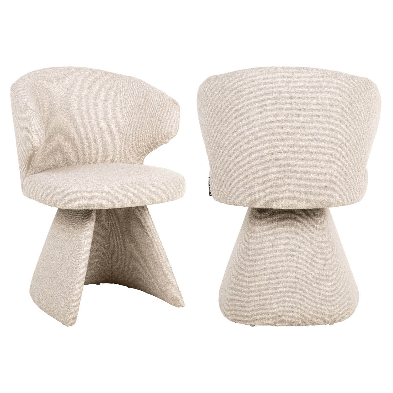 Richmond Interiors Zenith Dining Chair Biscotti