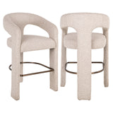 Richmond Interiors Belle Biscotti Counter Stool