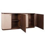 Richmond Interiors Willox Brown 4 Door Sideboard