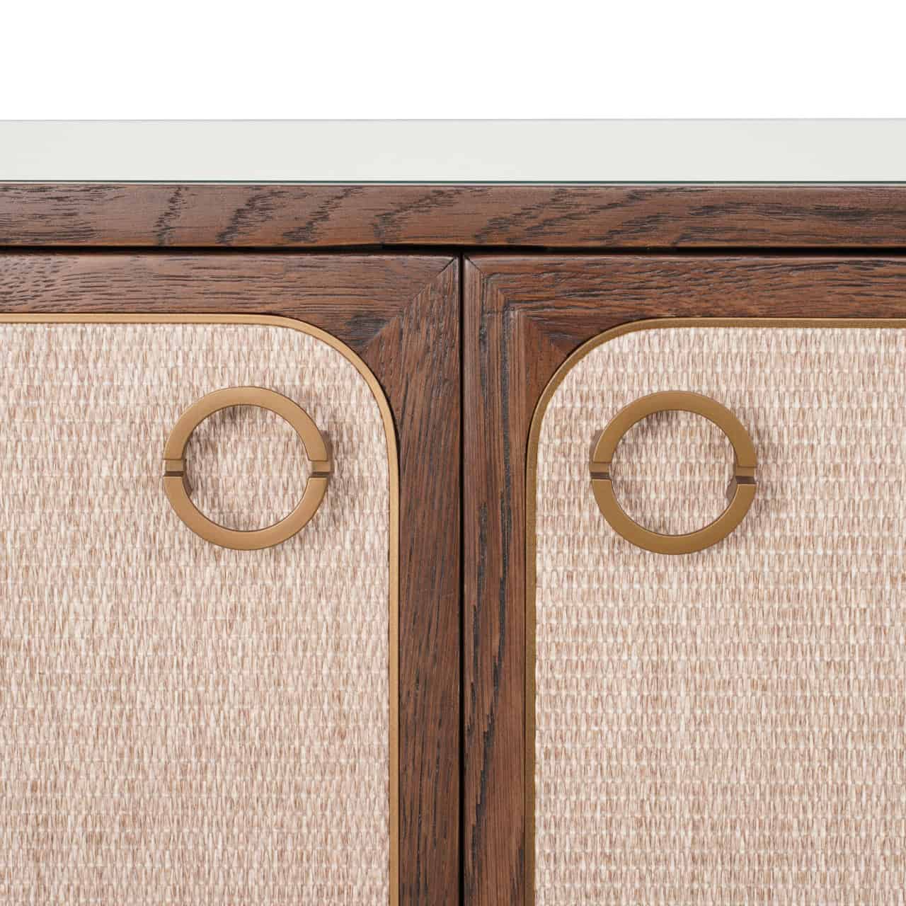 Richmond Interiors Willox Brown 4 Door Sideboard
