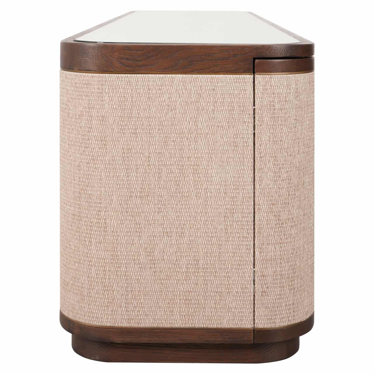Richmond Interiors Willox Brown 4 Door TV Unit