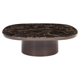 Coffee table Almundi chocolat brown