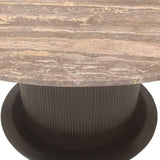 Richmond Interiors Russo Brown Round 140cm Dining Table