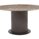 Richmond Interiors Russo Brown Round 140cm Dining Table