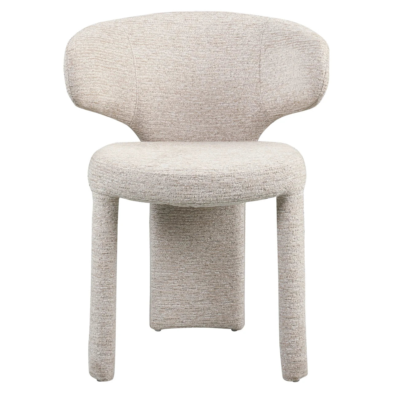 Richmond Interiors Viola Natural Linear Fabric Dining Chair