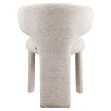 Richmond Interiors Viola Natural Linear Fabric Dining Chair