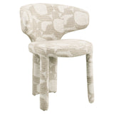 Richmond Interiors Viola Natural Oasis Fabric Dining Chair