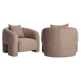 Richmond Interiors Tuscany Mocca Chunky Lounge Chair