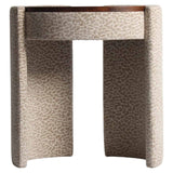 Richmond Interiors Roxenne Beige Leopard Dressing Table Desk