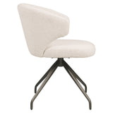 Richmond Interiors Milly Biscotti Swivel Dining Chair