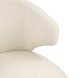 Richmond Interiors Milly Biscotti Swivel Dining Chair