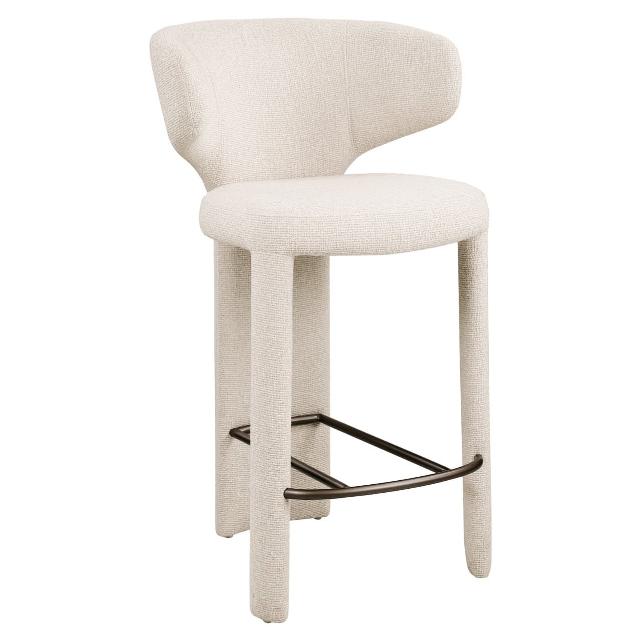 Richmond Interiors Viola Biscotti Counter Stool