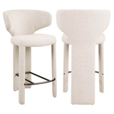 Richmond Interiors Viola Biscotti Counter Stool