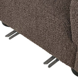 Richmond Interiors Pandora Brown Chunky Lounge Left Hand Sofa