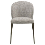 Richmond Interiors Dining chair Stacker earth tweed fire retardant (Set of 2)