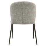 Richmond Interiors Dining chair Stacker earth tweed fire retardant (Set of 2)