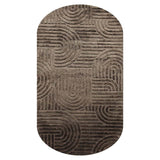 Richmond Interiors Liff Dark Brown 200x350cm Carpet