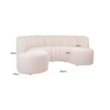 Richmond Interiors Landmark Lodge Desert Round (Set of 2) Dining Bench