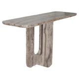 Richmond Interiors Westin Grey Travertine Console Table
