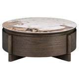Richmond Interiors Langford Brown 90cm 1 Drawer Coffee Table