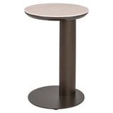 Richmond Interiors Sofa side table Ritz brown
