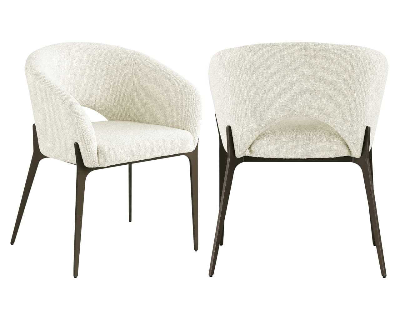 Richmond Interiors Kenzi Biscotti Dining Chair