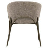 Richmond Interiors Kenzi Brown Tweed Dining Chair