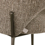Richmond Interiors Kenzi Brown Tweed Dining Chair