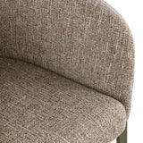Richmond Interiors Kenzi Brown Tweed Dining Chair