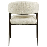 Richmond Interiors Charda Beige Angora Dining Chair