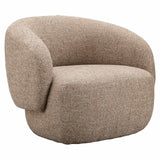 Richmond Interiors Milano Sand Tweed Lounge Chair