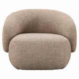 Richmond Interiors Milano Sand Tweed Lounge Chair