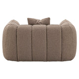 Richmond Interiors Hogan Mocca Chunky Lounge Chair