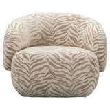 Richmond Interiors Lounge Chair Milano Beige Tiger